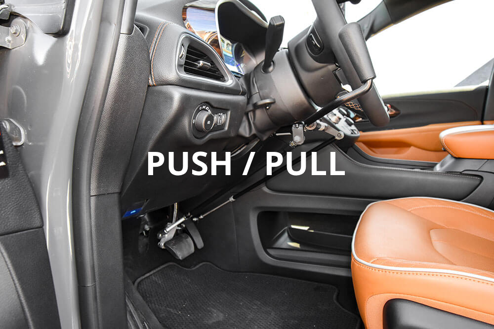 Push-Pull hand controls