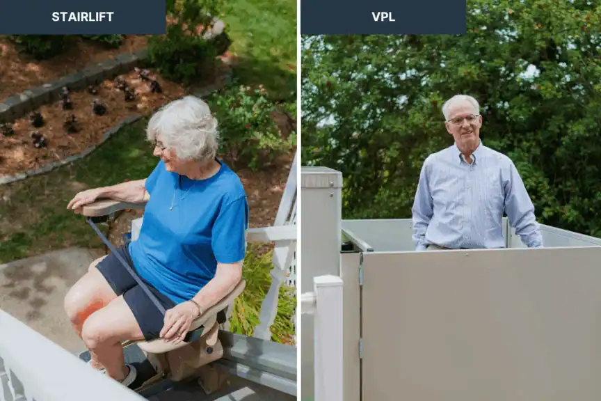 Outdoor stair lifts vs vertical platform lifts comparison